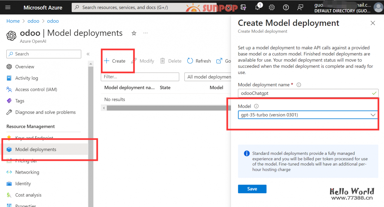 chatgpt中国区免费1年使用攻略，微软Azure云openai详细api注册申请图文教程，整合odoo AiCenter