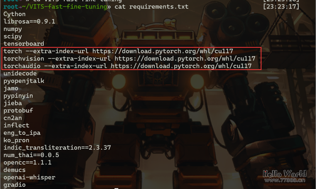 实战：MOSS的语音合成训练