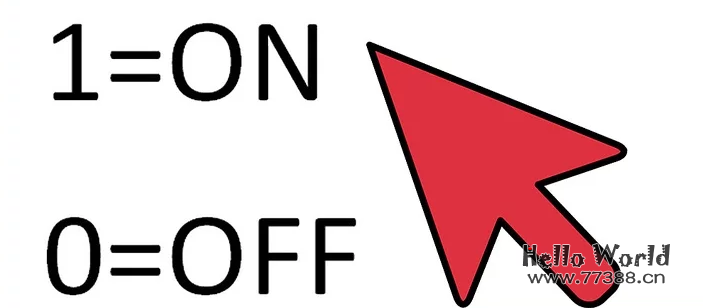步骤 在二进制 1 中是&ldquo;开：&rdquo;，0 是&ldquo;关&rdquo;。 &nbsp;