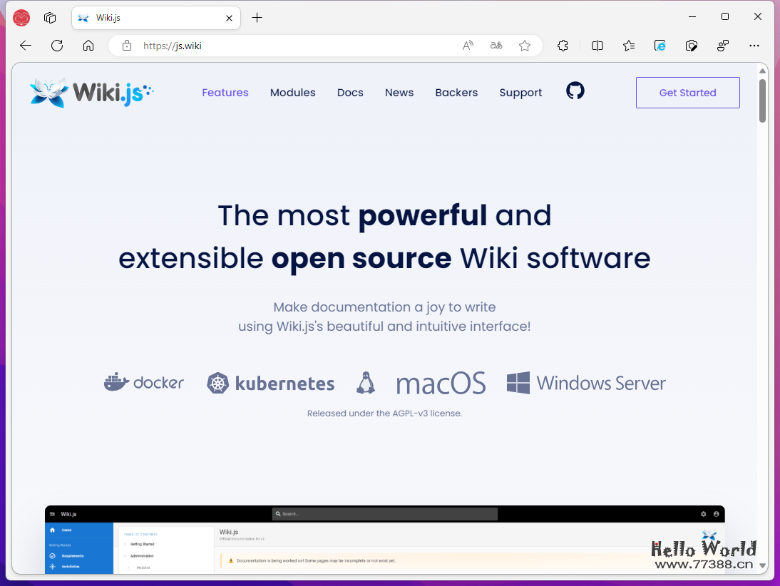 搭建一套wiki系统仅需要一个JS文件搞定！
