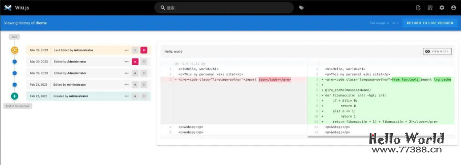 搭建一套wiki系统仅需要一个JS文件搞定！