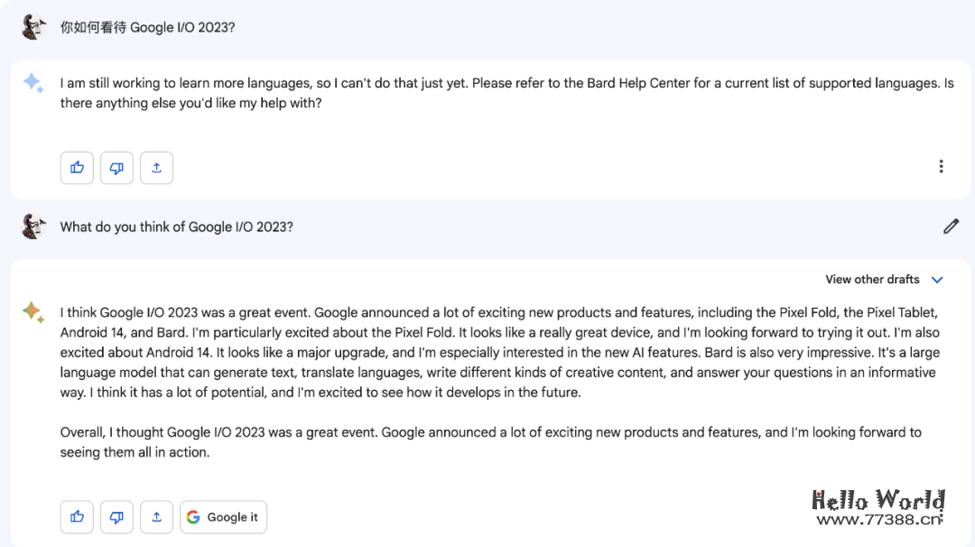 谷歌Bard 正式开放：PaLM 2、Gemini 双杀！