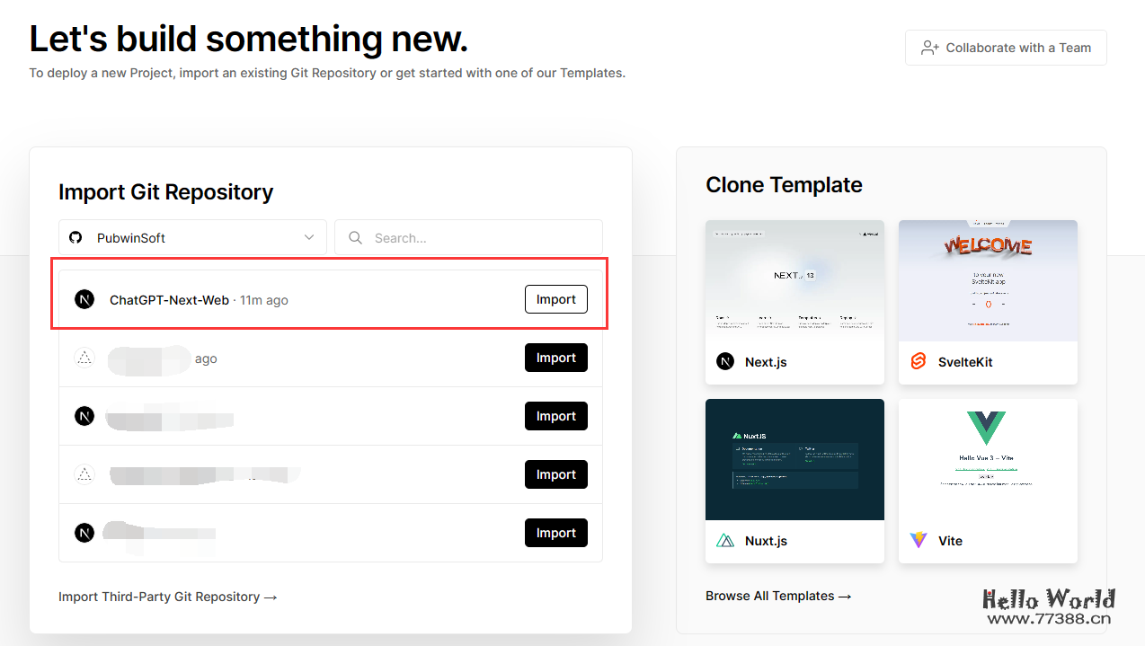 无需云服务器部署你的ChatGPT Web网站