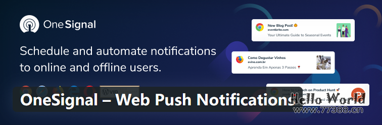 如何在WordPress网站上设置OneSignal Web Push通知