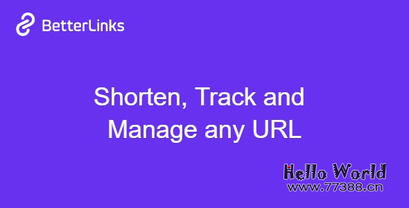 WordPress缩短链接跟踪分析插件：BetterLinks Pro插件