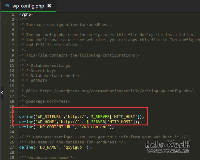WordPress如何绑定多个域名实现多域名访问的方法