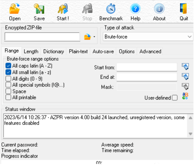 如何解密恢复zip压缩文件密码？