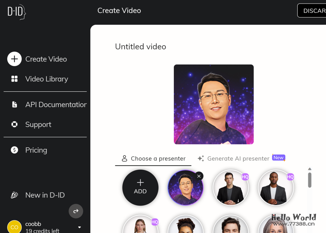 如何使用一张头像自动生成演说视频？