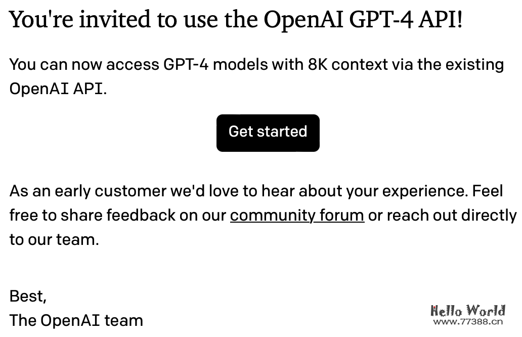 ChatGPT4.0，终于开放了权限！