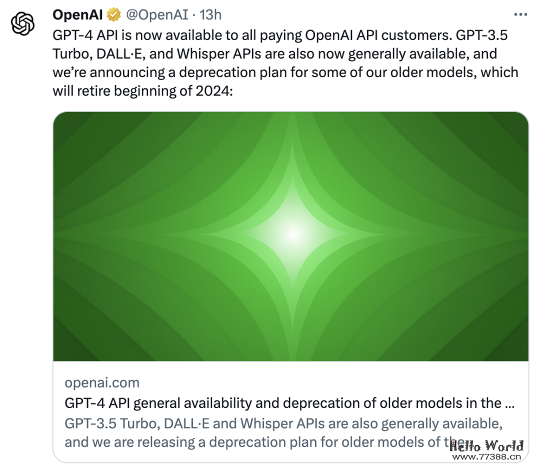 ChatGPT4.0，终于开放了权限！