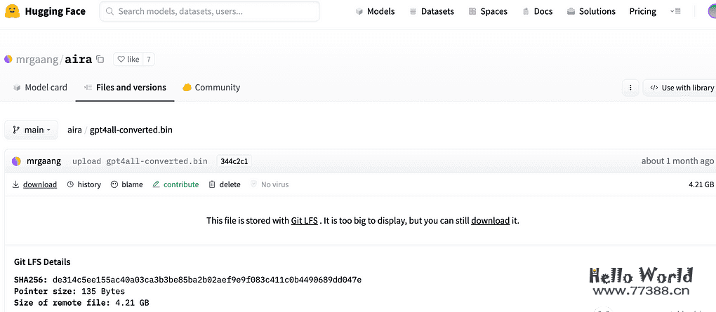 ChatGPT本地私有化部署,GPT4All 终生免费