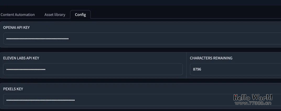 本地搭建自动化AI短视频-ShortGpt