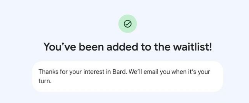 谷歌 ChatGPT Bard 开放免费使用,提供申请方法